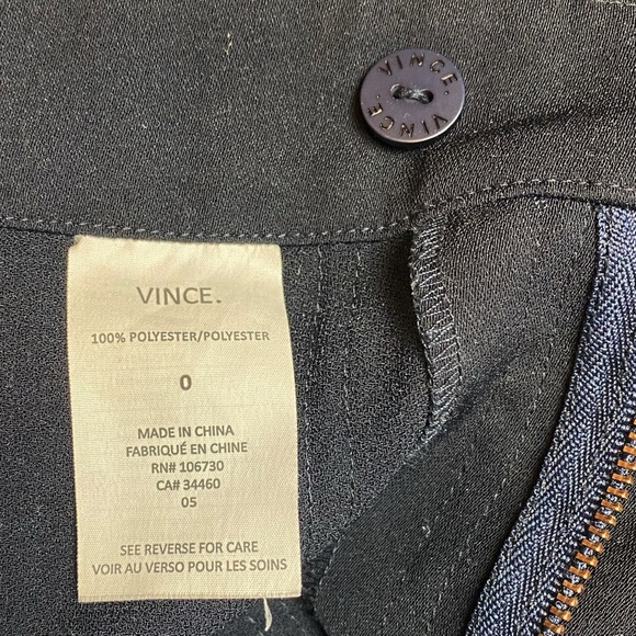 Vince Tailored Navy Trousers - Picture 10 of 11